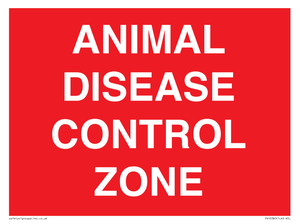 ANIMAL DISEASE CONTROL ZONE